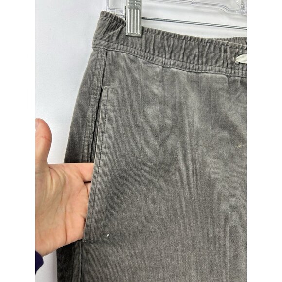 Vuori Men's Grey Optimist Corduroy Pants Size Medium  32 x 29 Drawstring V440 - Picture 13 of 15